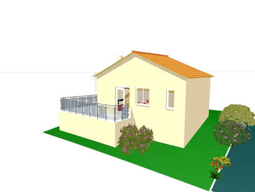 view of the house