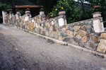 natural stone wall