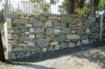 natural stone wall