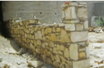 natural stone wall