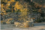 natural stone wall